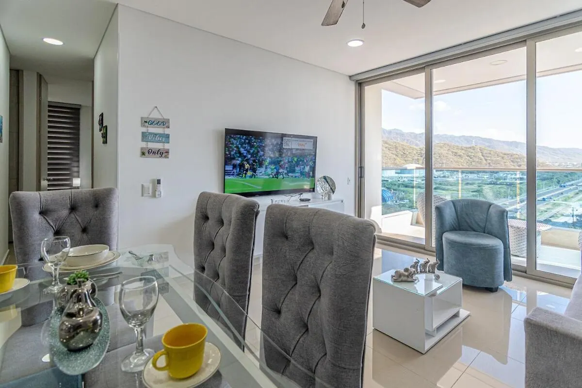 Lujoso Apartamento En Santa Marta Gaira