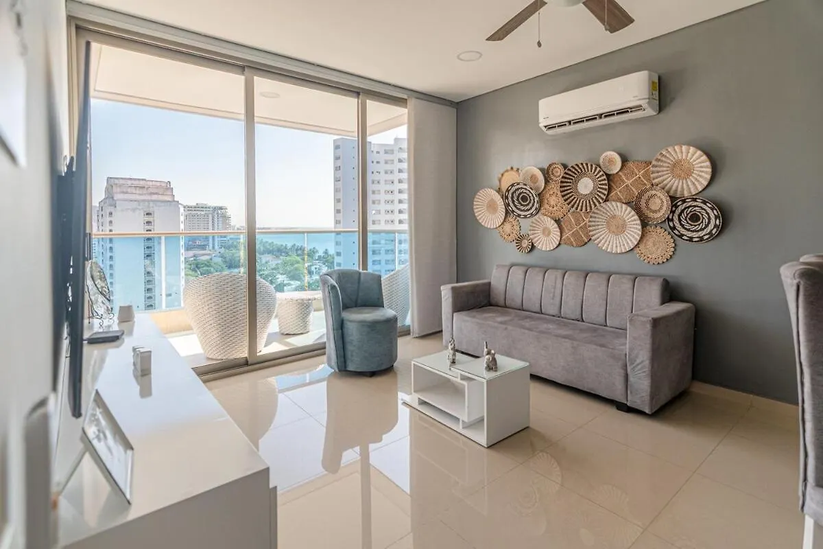 Lujoso Apartamento En Santa Marta Gaira